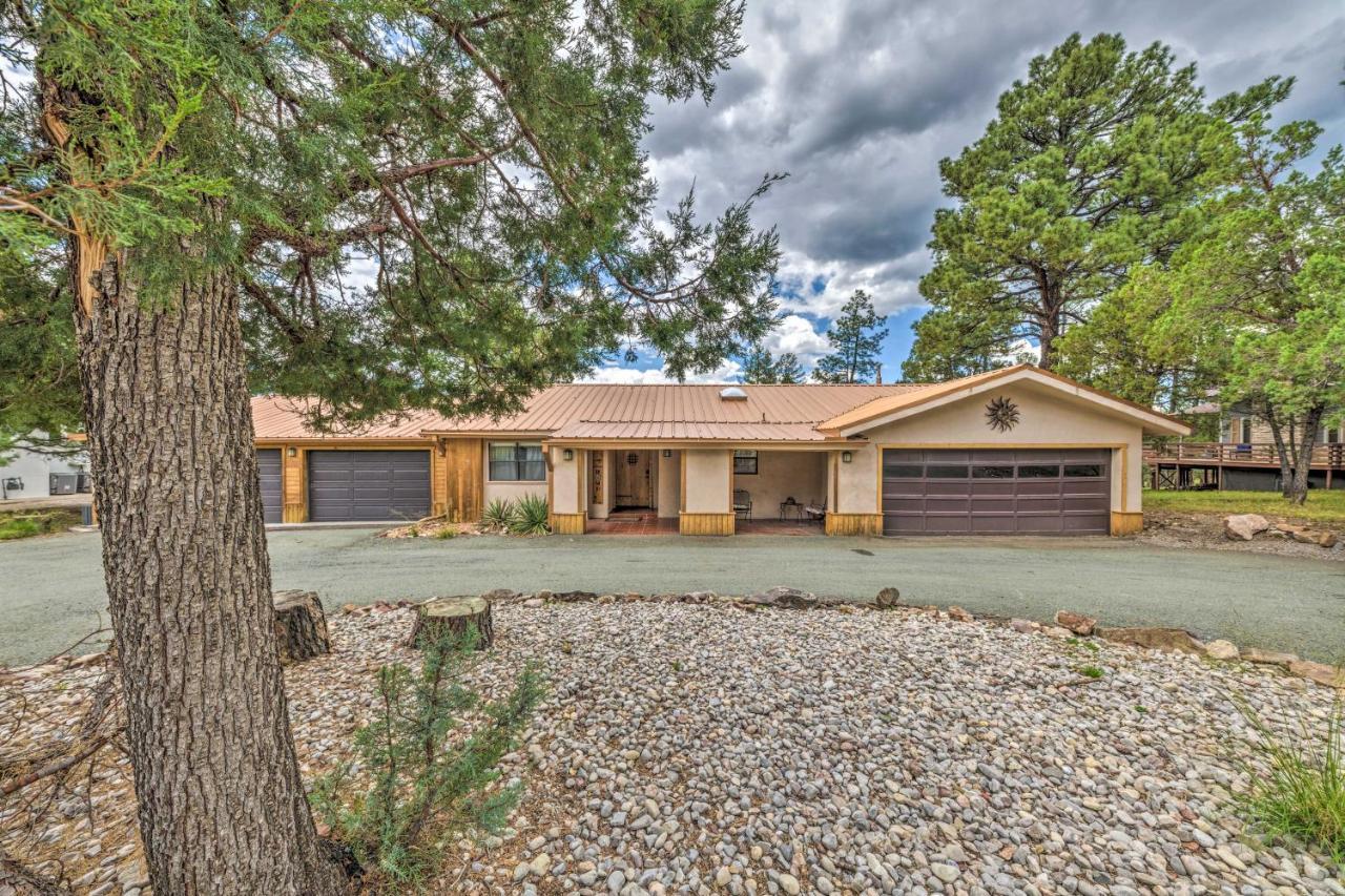 Spacious Ruidoso Home With Hot Tub And Fireplaces Extérieur photo